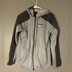 NFL Gray and Black Performance Jacket